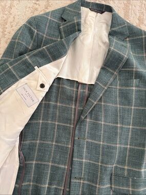 Jack Victor 44L made in Italy- wool/silk/linen Sport Coat - New - tags removed